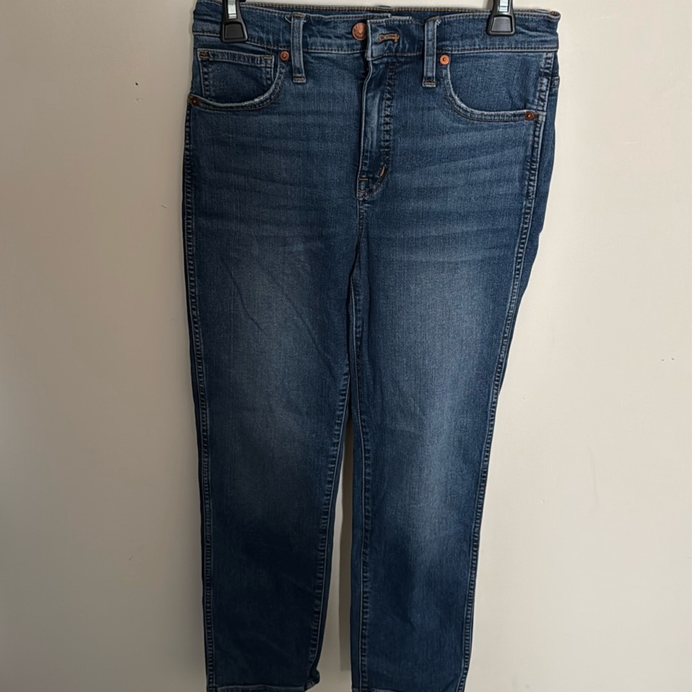 Madewell stovepipe jeans